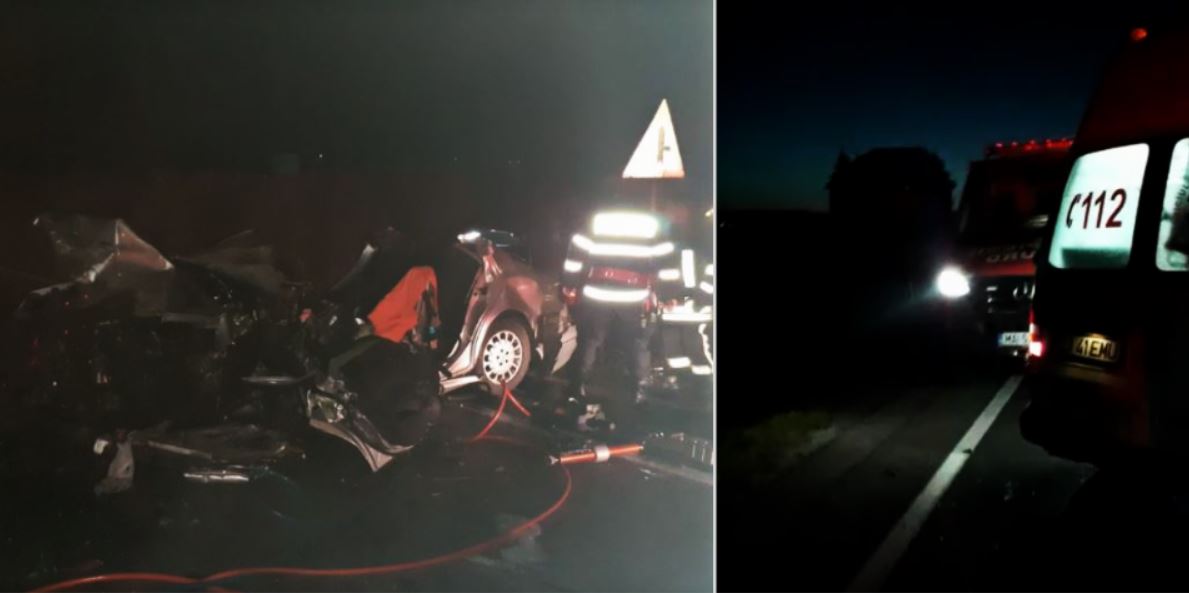 Accident grav la ieșire din Huedin