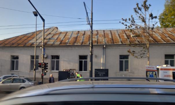 Un accident s-a produs în Cluj-Napoca sâmbătă seara
