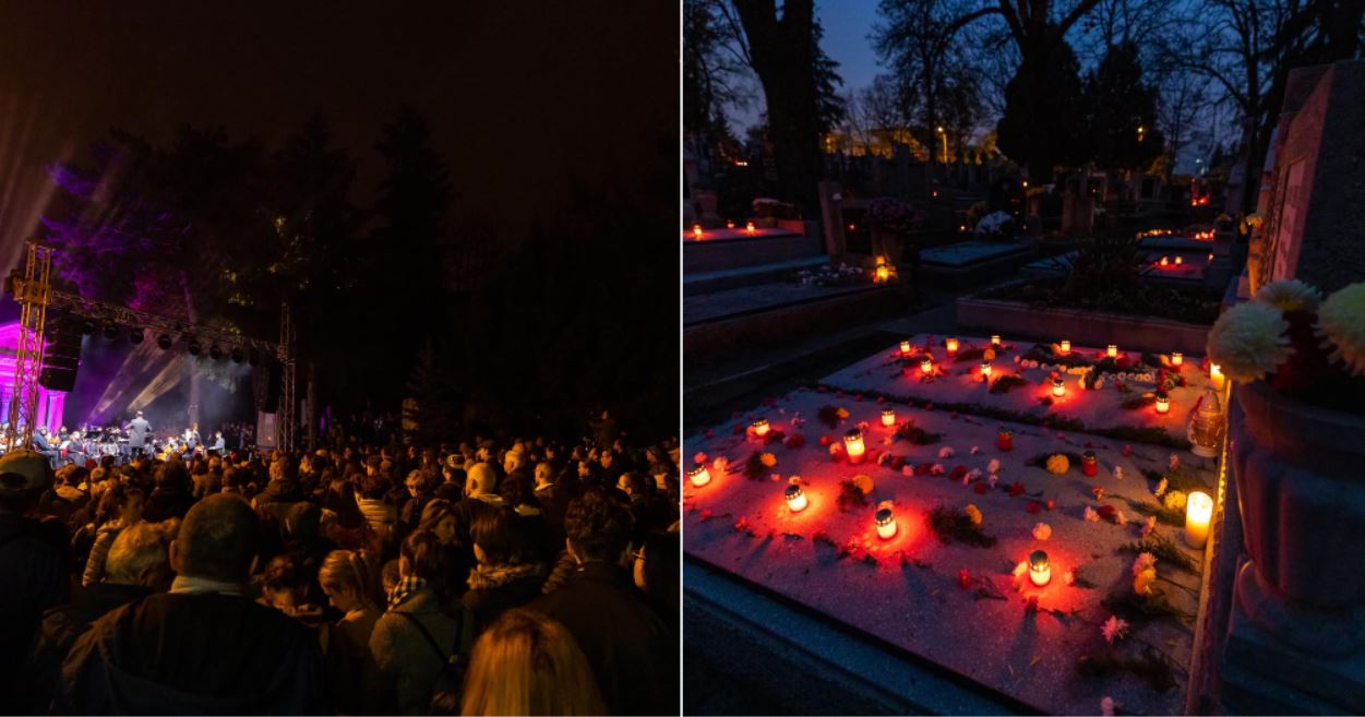 Concert special în Cimitirul Central din Cluj-Napoca