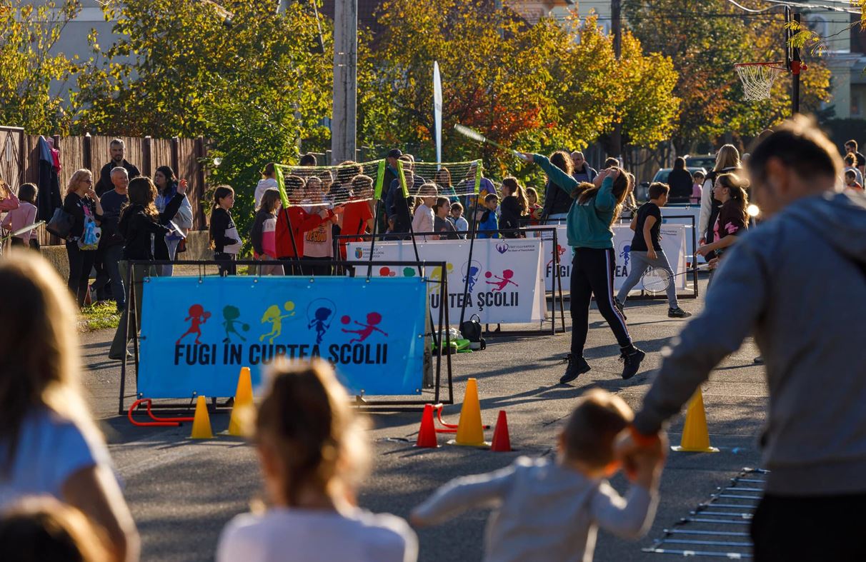 Sport pe stradă în Cluj-Napoca / Foto: Facebook - Municipiul Cluj-Napoca