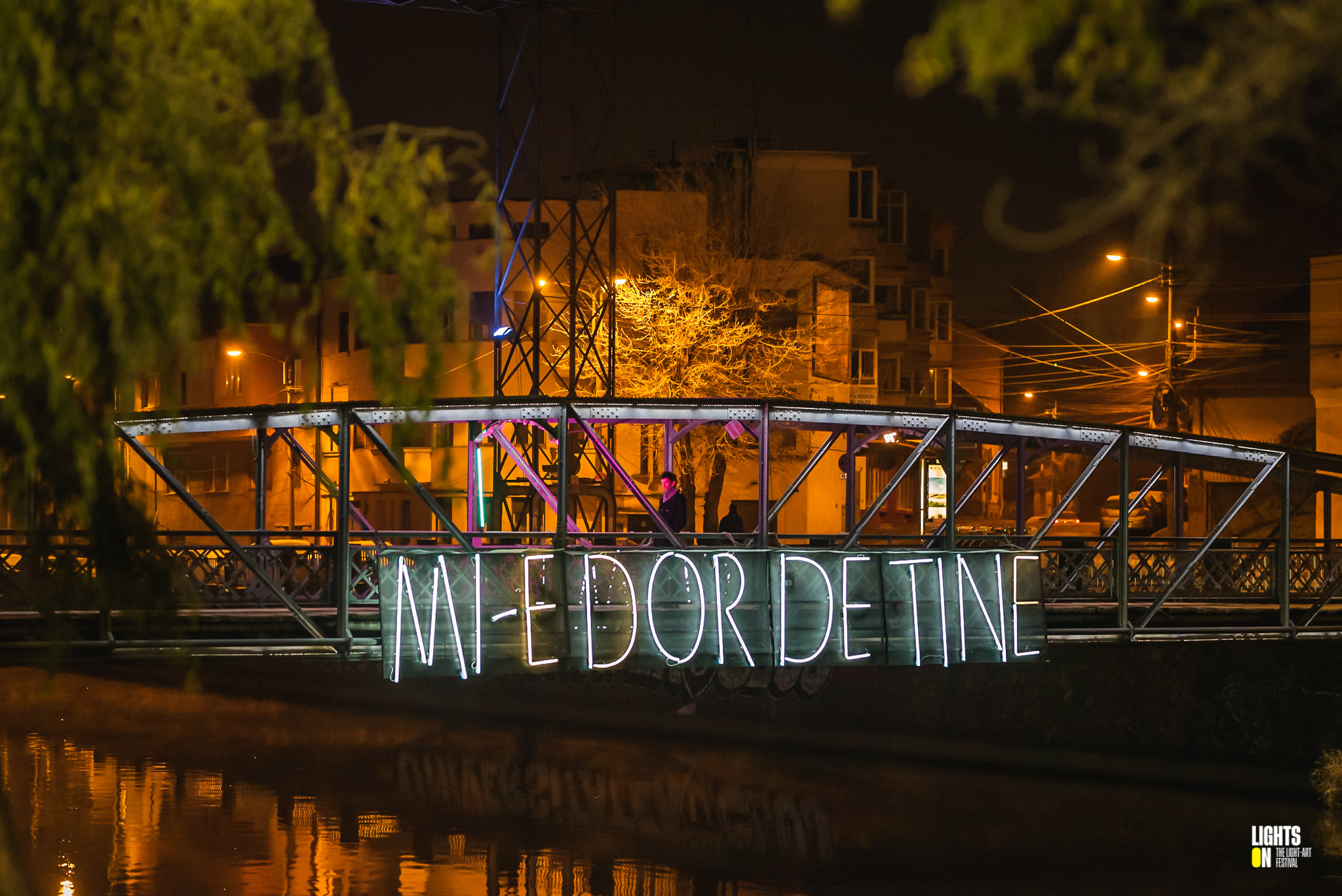 Festivalul de lumini Lights ON organizat de asociația clujeană Daisler
