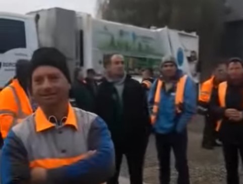 O grevă spontană a avut loc