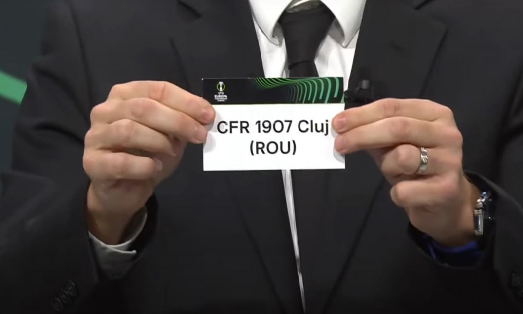 Tragere la sorți Conference League / FOTO: Captură Ecran - UEFA TV