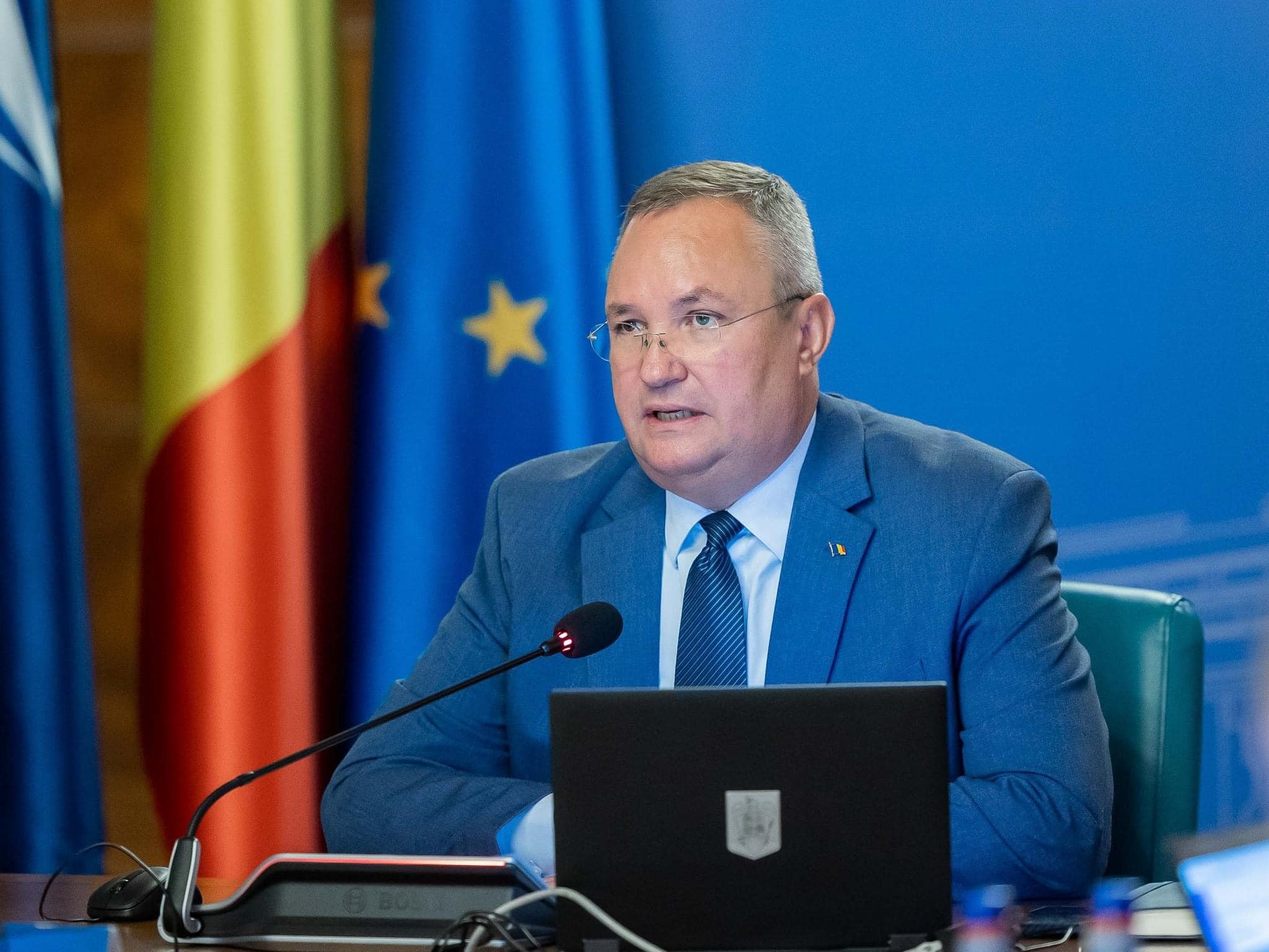 Ciucă: „Discutăm de o decizie prin care să existe piaţă semireglementată”. Sursa foto: Facebook/ Nicolae Ionel Ciucă