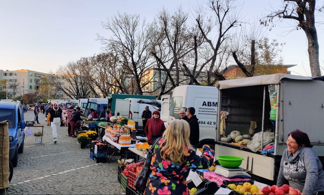Piața volantă din Gheorgheni nu se mai mută lângă Cluj Arena / Foto: Facebook - Alexandra Oană
