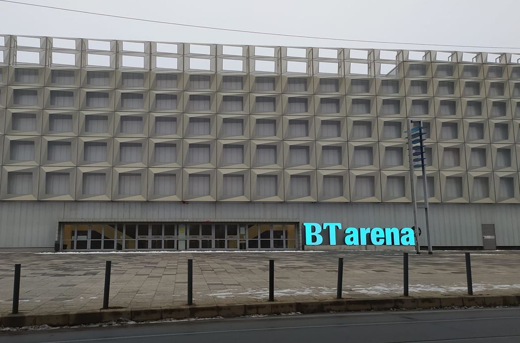 Parcarea de la Sala Polivalentă din Cluj ar putea fi modernizată/ FOTO: BT Arena Cluj-Napoca/Facebook.com