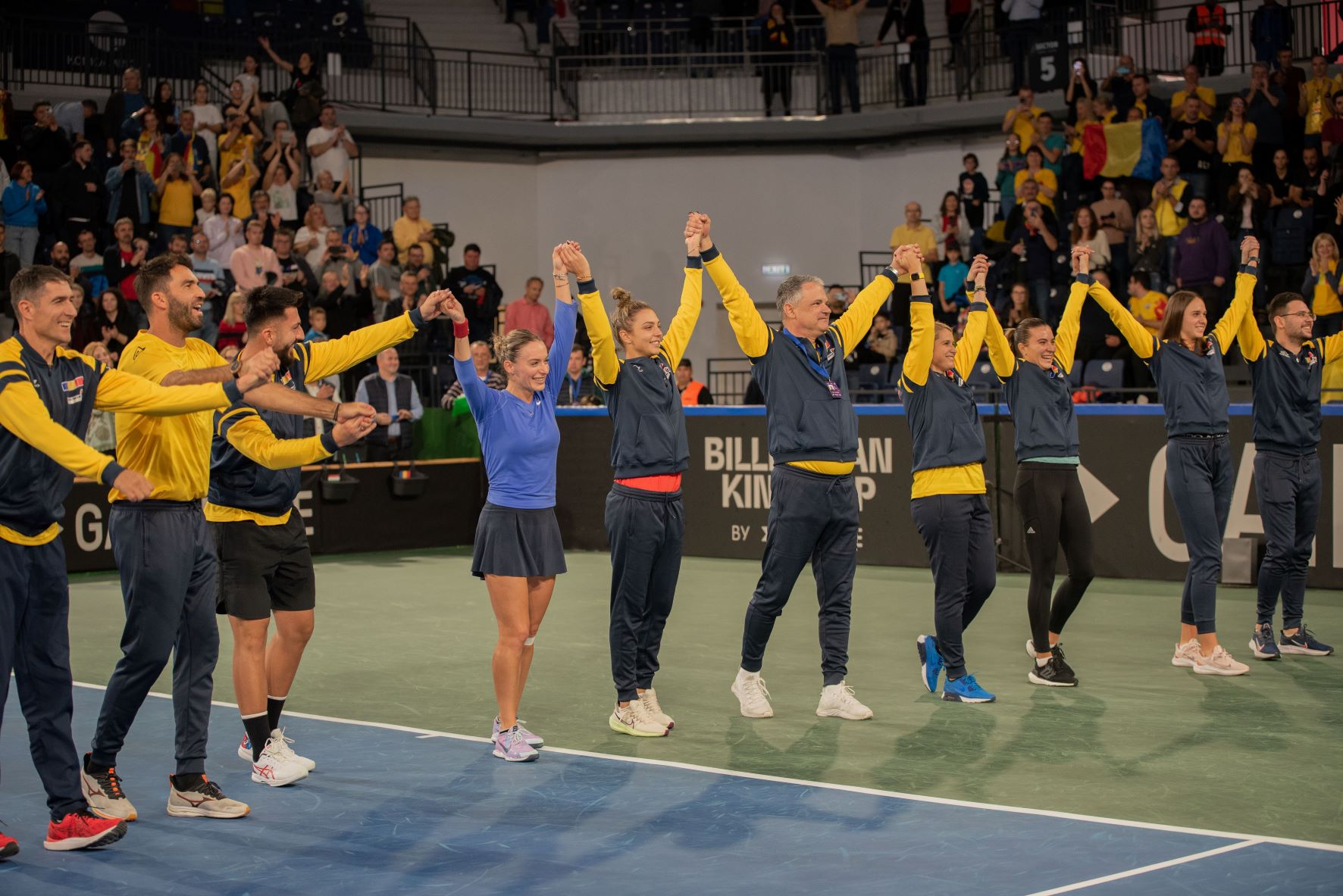 Echipa feminină de tenis a României va întâlni Slovenia
