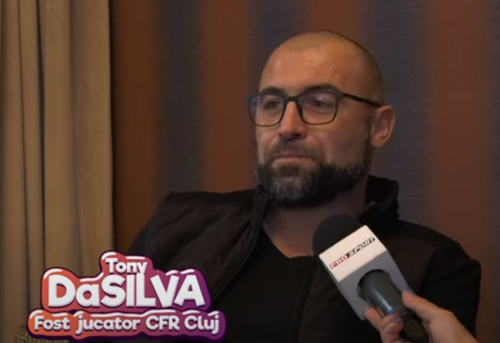 Interviu Tony da Silva/FOTO:  Captură ecran prosport.ro