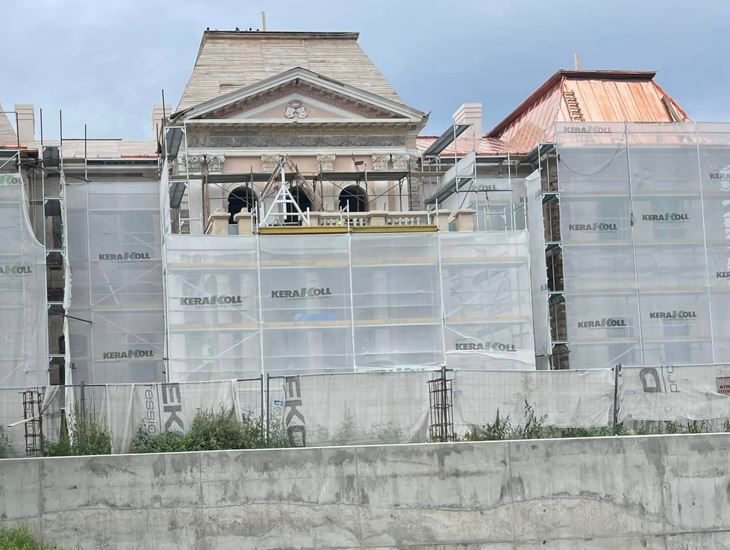 Lucrări de reabilitare a Castelului Banffy