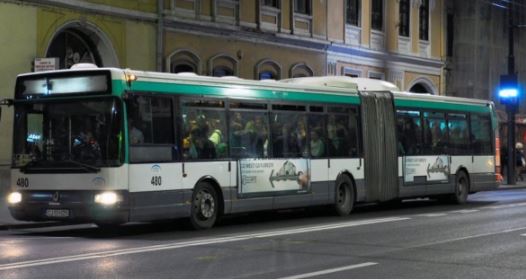 Trnasport public de noapte eficient/sursa: captură proiect USR Cluj-Napoca