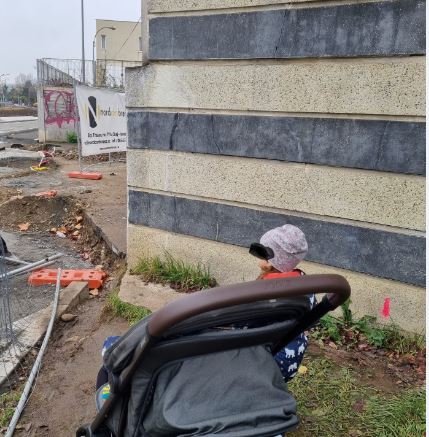 Șantier strada Pandurilor-zona Parc „Iuliu Hațieganu”/monitorulcj.ro