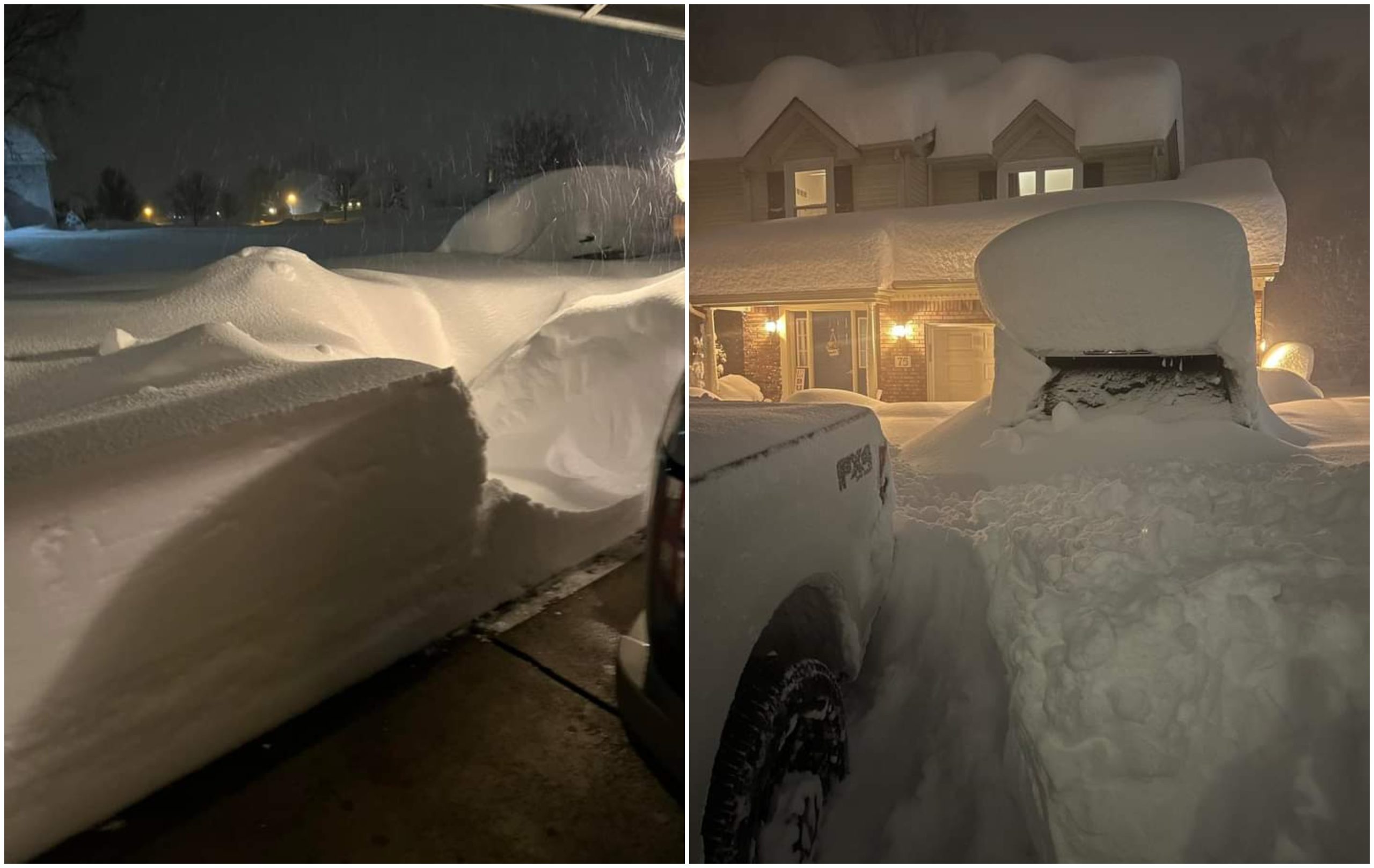 Furtunile de zăpadă „paralizează” New York-ul. FOTO: Twitter/ Weatherman Shubham