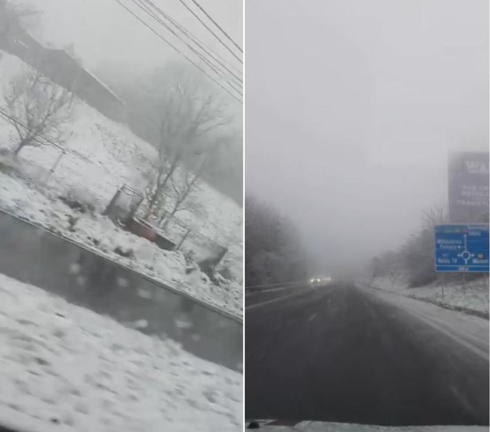 A nins în Feleacu / Foto: Facebook