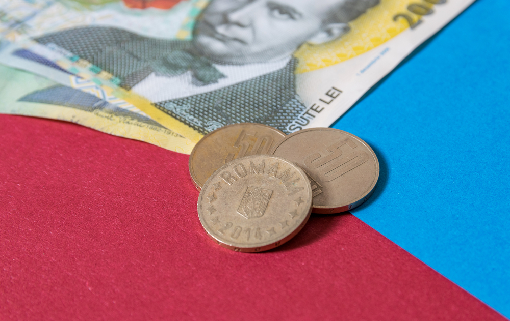 Leul românesc a pierdut mai mult de 8% din valoare în raport cu dolarul american / Foto: depositphotos.com