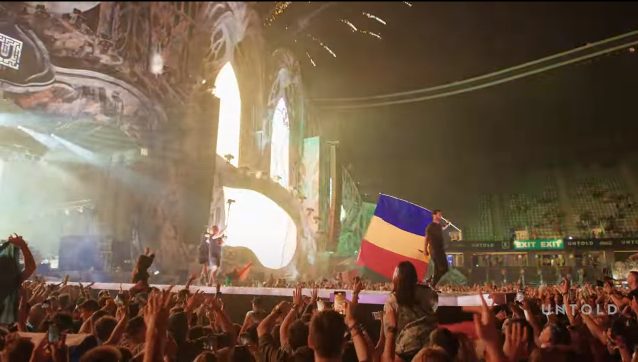 Scena principală UNTOLD/FOTO: Captură ecran aftermovie - Youtube