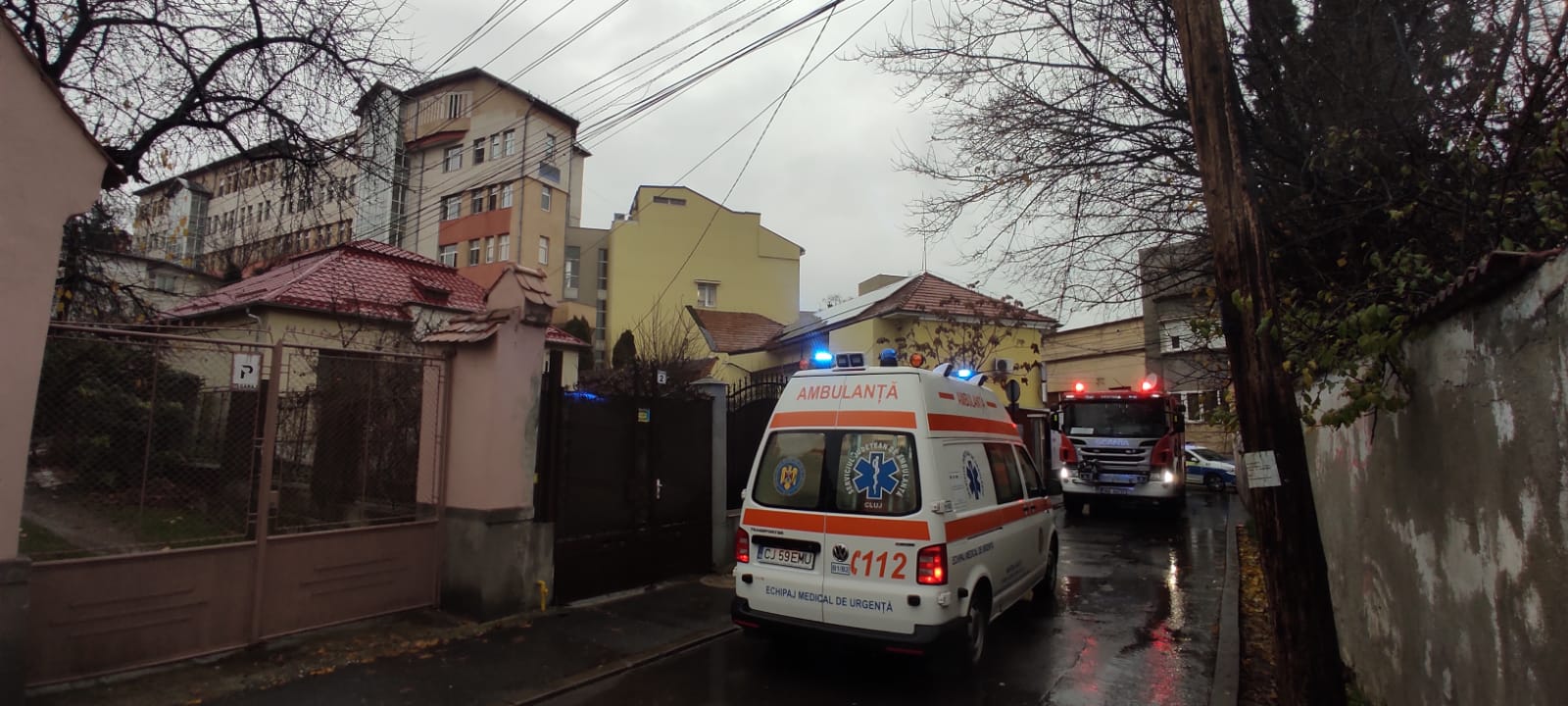 Intervenție la Pedi 2. Sursă foto ISU Cluj