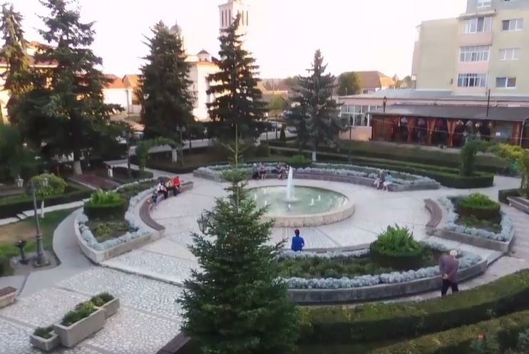 Parcul din Câmpia Turzii / Foto: captură video - Facebook