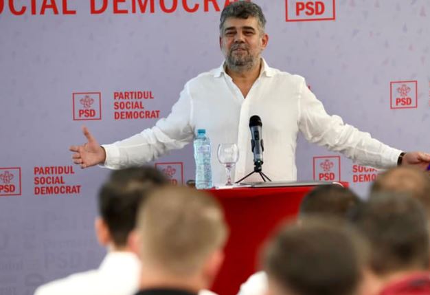 Dîncu îl vede pe Ciolacu candidat PSD la prezidențiale/ captură foto Marcel Ciolacu Facebook.com