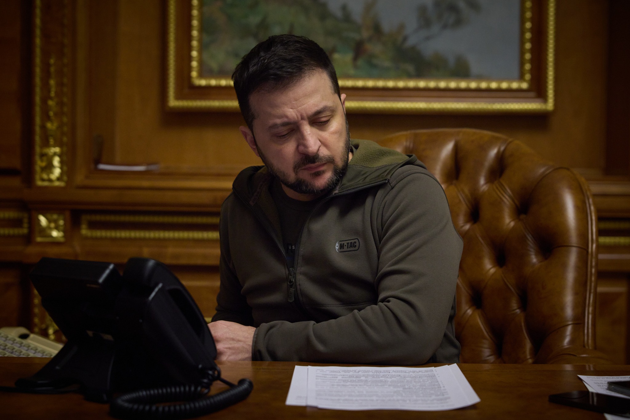 Preşedintele Volodimir Zelenski a declarat în mesajul video de duminică seara că ucrainenii trebuie să se pregătească pentru o iarnă lungă şi grea/ FOTO: Володимир Зеленський/Facebook