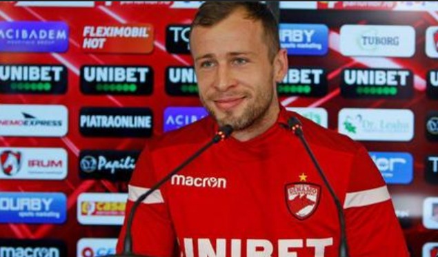 Filip Mrzljak/FOTO: captură ecran video Dinamo București - Facebook