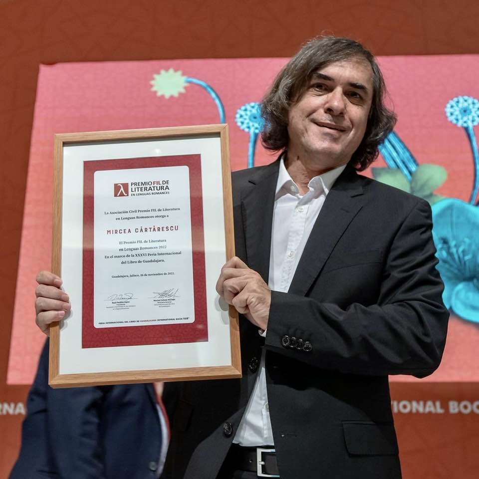 Mircea Cărtărescu a primit sâmbătă