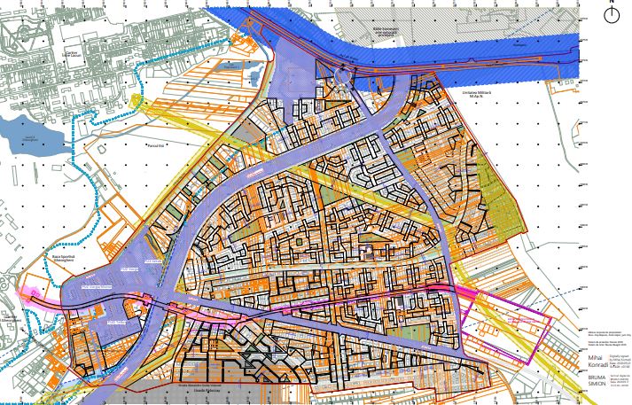 Plan reglementări urbanistice Sopor/ captură foto: primariaclujnapoca.ro
