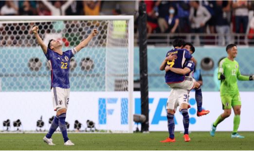 Japonia a câștigat grupa Spaniei și Germaniei / captură foto digisport.ro