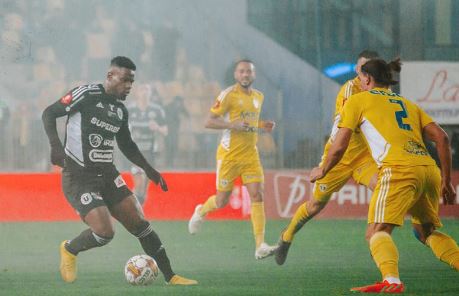 Petrolul - U Cluj 2-0/ captură foto : FC Universitatea Cluj Facebook.com