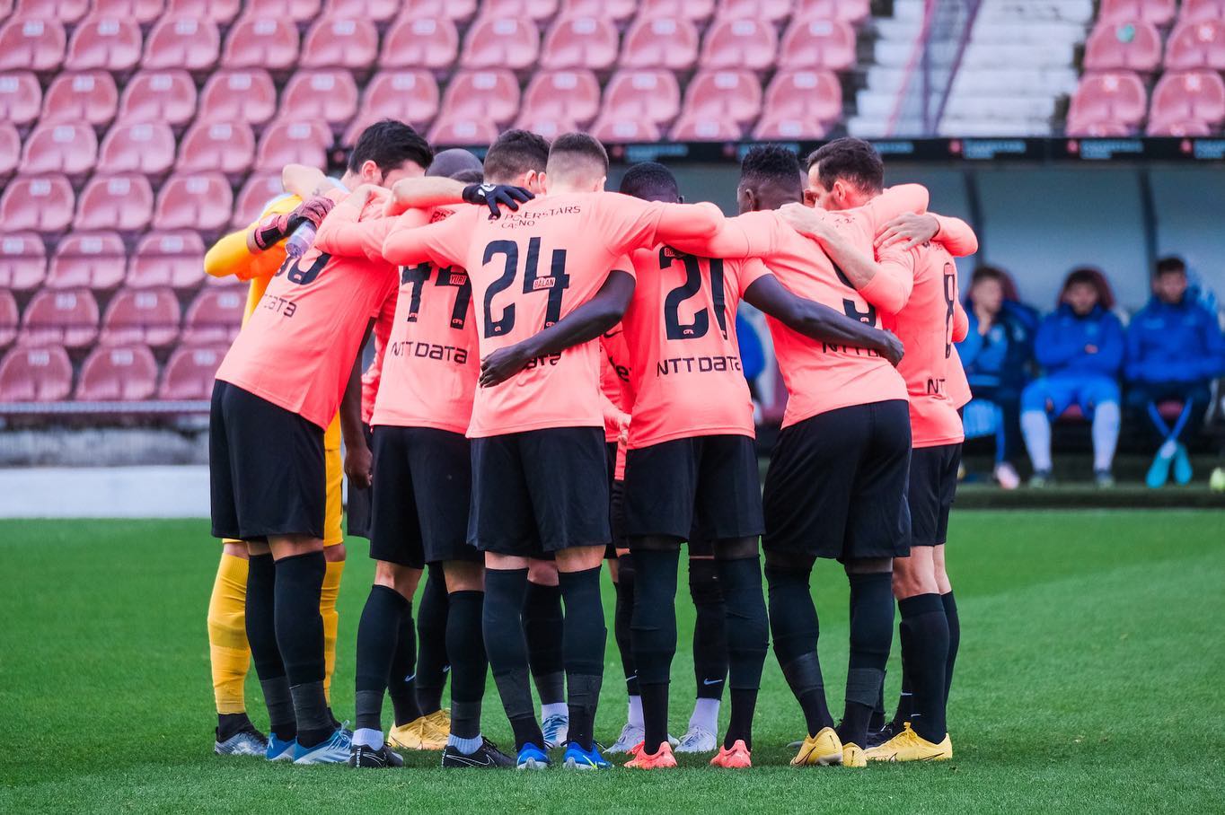 Jucătorii CFR Cluj/FOTO: CFR Cluj 1907 - Facebook