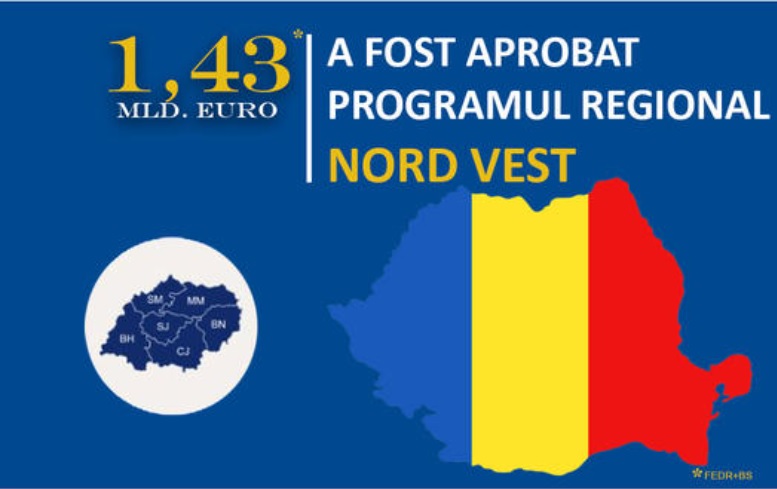 Descentralizare și alocare istorică pentru regiunea de Nord-Vest din Programul Regional! FOTO: Facebook/ MIPE