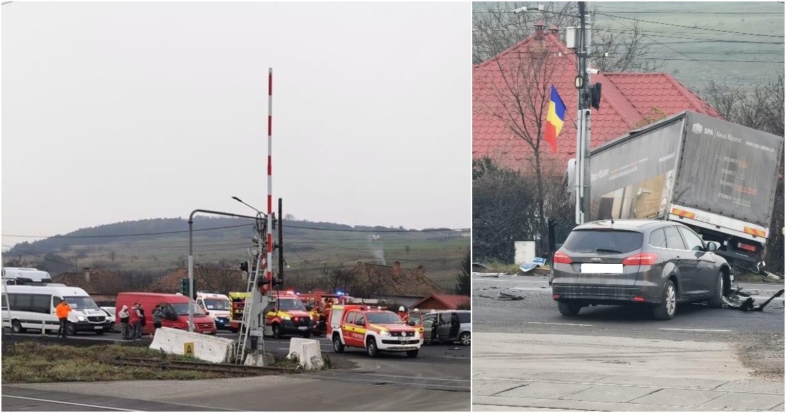 Accident grav în Jucu
