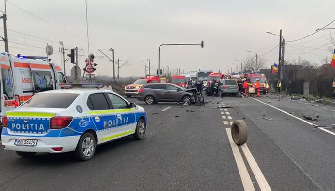 Accident în Jucu