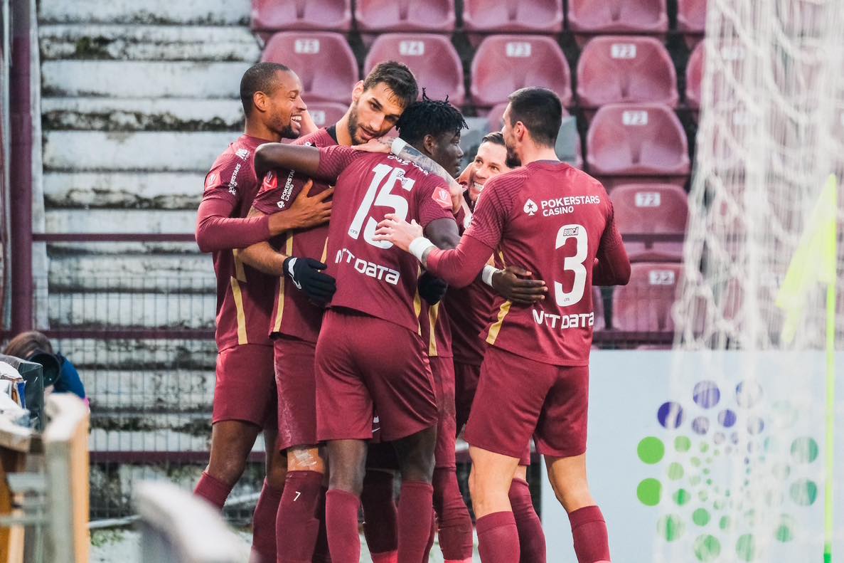 Jucătorii CFR /FOTO: CFR Cluj 1907 - Facebook