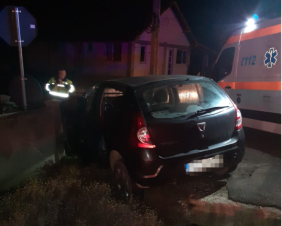 Accident cu o victimă încarcerată în Dej / Foto: ISU Cluj