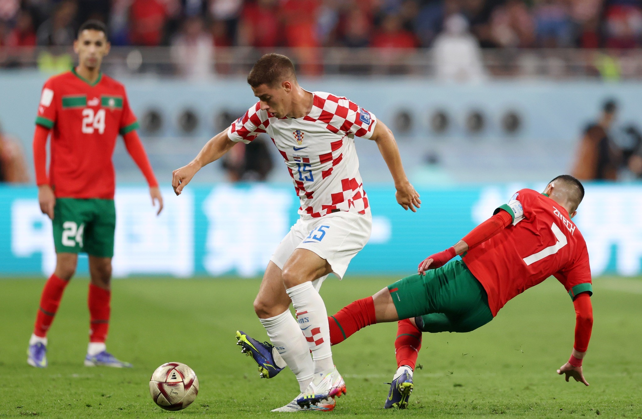 Selecţionata Croaţiei a câștigat împotriva Marocului cu scorul de 2-1
