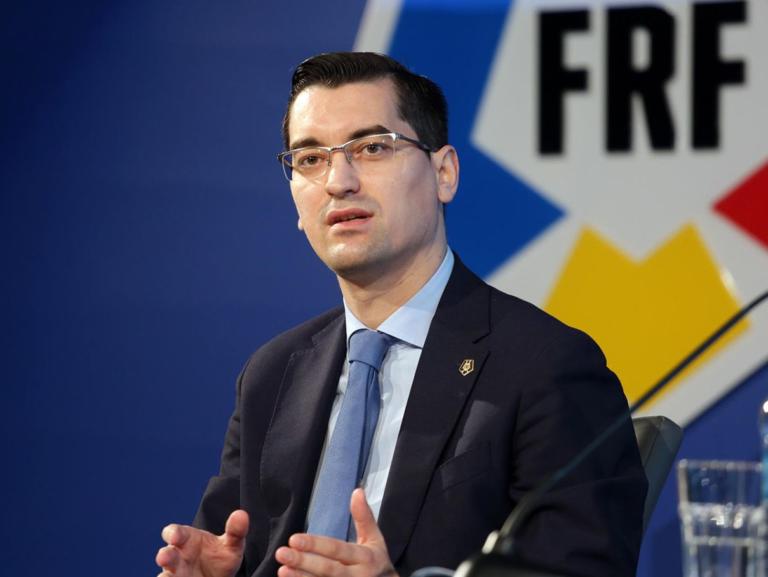 Razvan Burleanu a setat ca obiectiv participarea României la Cupa Mondială din 2026/FOTO: frf.ro
