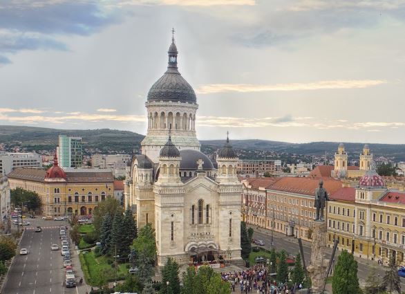 Catedrala Mitropolitană Cluj-Napoca/ captură foto: Mitropolita Clujului