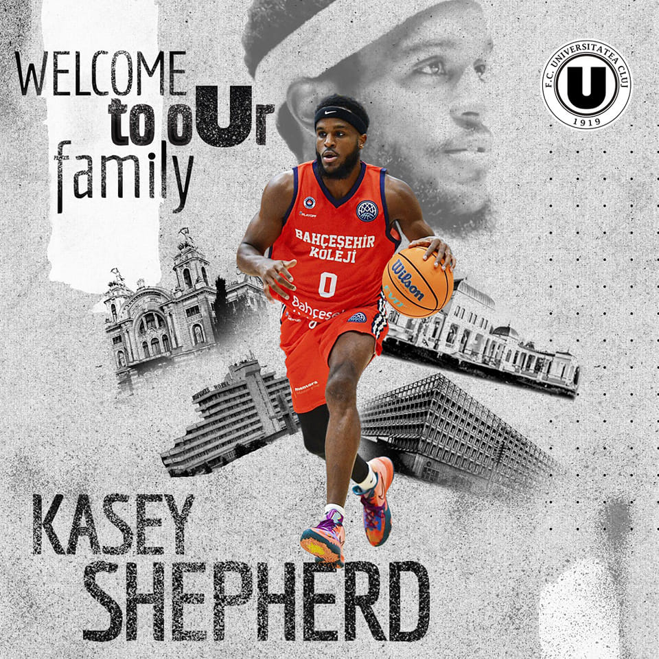 Kasey Sheperd/ FOTO: U-BT Cluj Napoca - Facebook