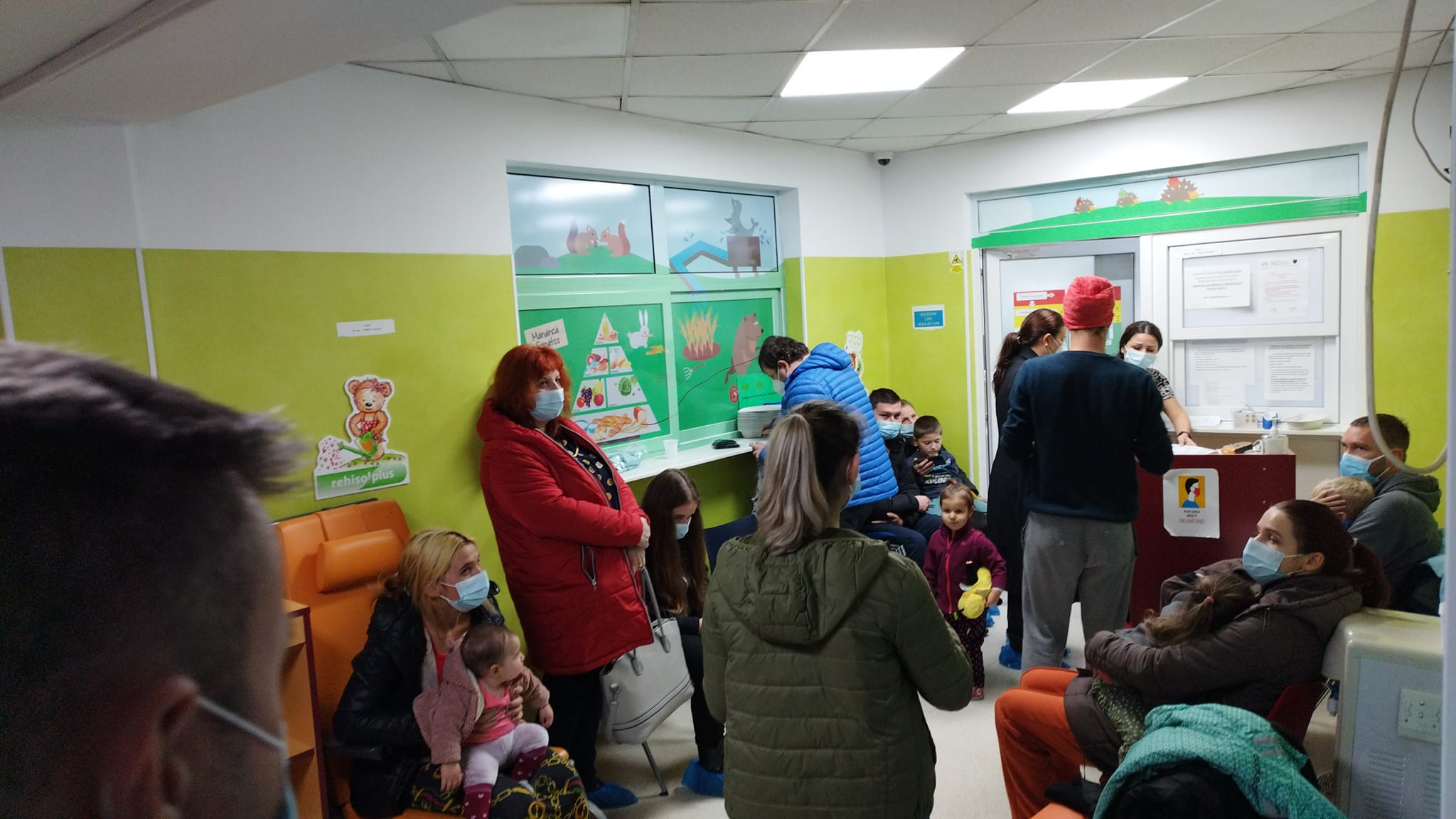 Aglomerație la UPU Copii/ Foto: Timiser Oana Maria - Facebook