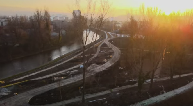 Parcul Armătura/  Foto: captură ecran YouTube - Legat de Cluj