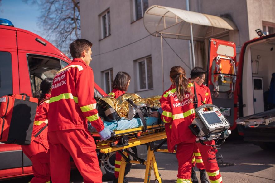 Echipaj medical/Sursă foto: Facebook SMURD Cluj