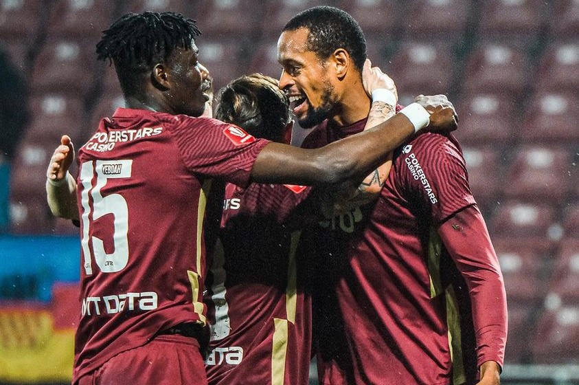 Emmanuel Yeboah nu va mai pleca de la CFR Cluj /FOTO: CFR Cluj 1907 - Facebook