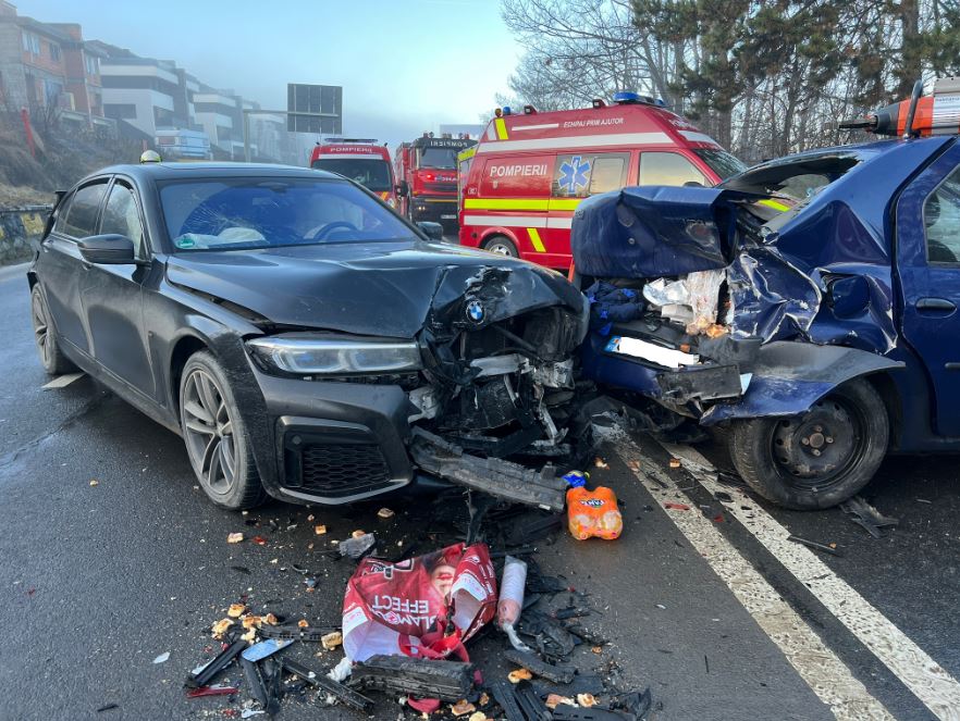 Accident teribil în Feleacu