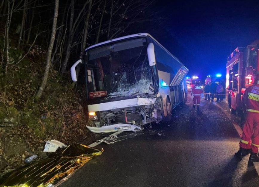 Accident teribil în Bistrița-Năsăud / Foto: ISU - bistriteanul.ro