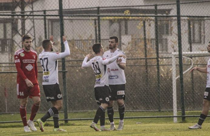 U Cluj - DVSC Debrecen 4-0. Prima victorie în amicalul din Antalya/ captură foto: FC Universitatea Cluj Facebook.com