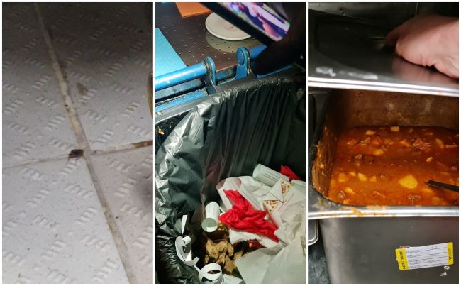După controalele din Iulius Mall mai multe restaurante au fost amendate /FOTO: ANPC