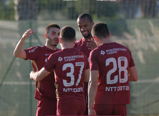 CFR Cluj s-a impus fără probleme în amicalul din Spania/ FOTO: CFR Cluj 1907 - Facebook