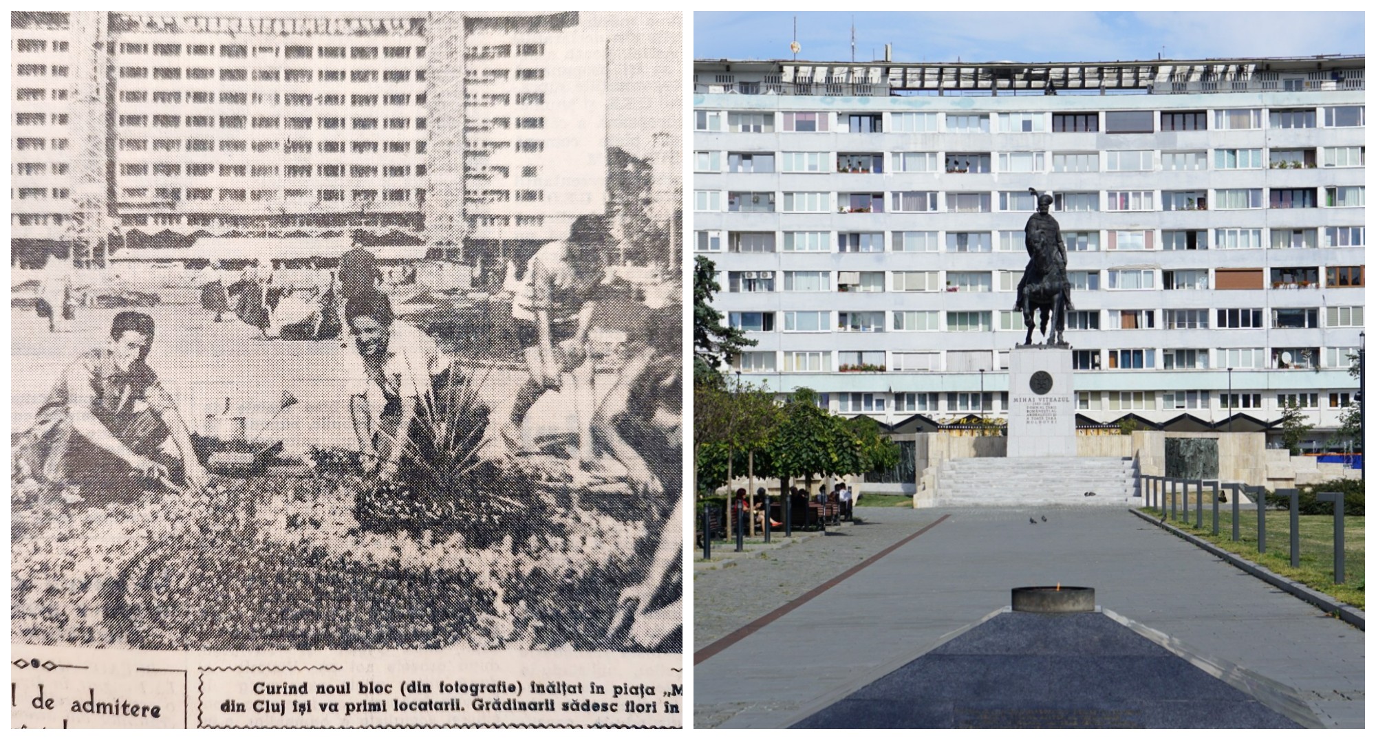 Foto 1: Din Clujul anului 1961