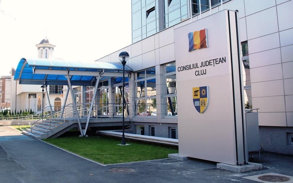 Sediul Consiliului Județean Cluj. Sursă foto Facebook Consiliul Județean Cluj