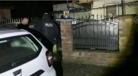 Percheziții în Cluj într-un dosar de evaziune fiscală/ captură foto Poliția Română